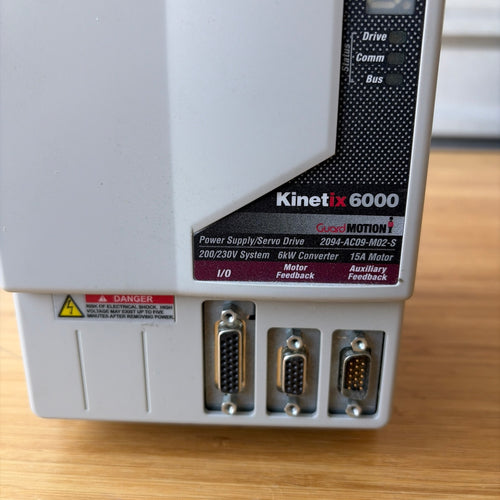 Allen Bradley 2094-AC09-M02-S Ser A Kinetix 6000 Integrated Axis Module 230V 15A