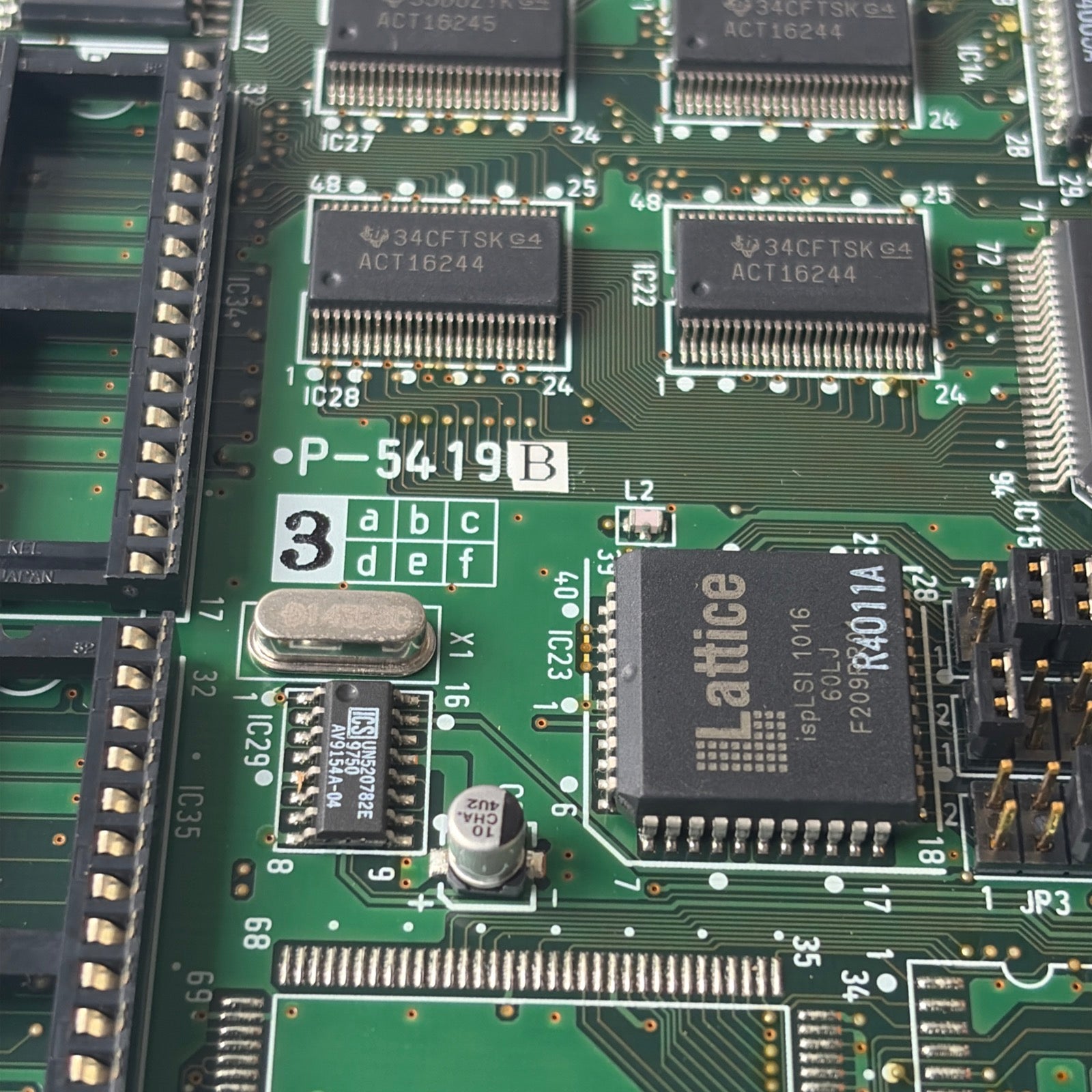 Ishida P-5419B Main Remote Control Board RCU Board 1010XP-5419-3