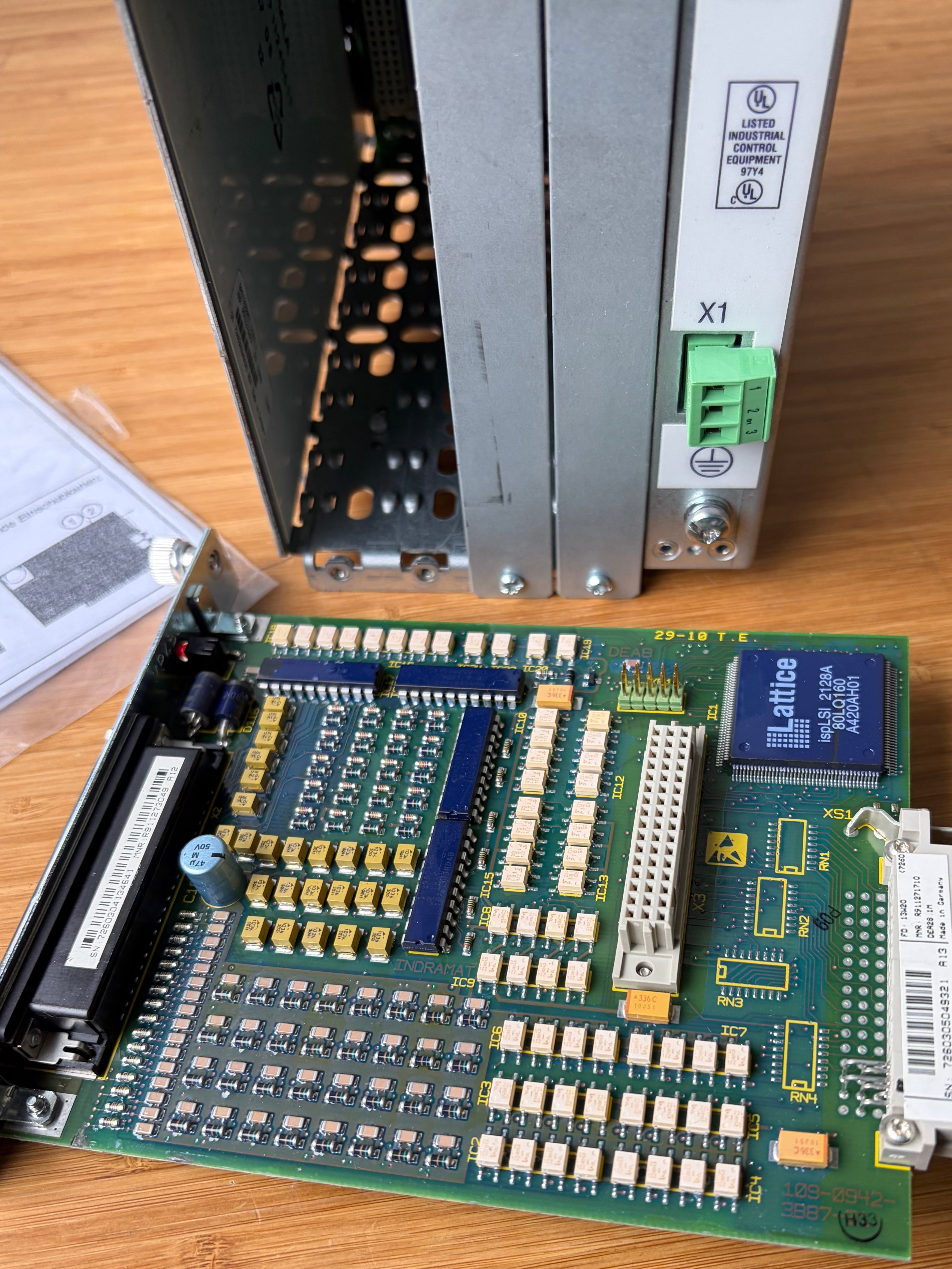 Rexroth Indramat CCD01.1-KE02-01-FW Motion Controller Chassis DEA28.1 CLC-D02.3